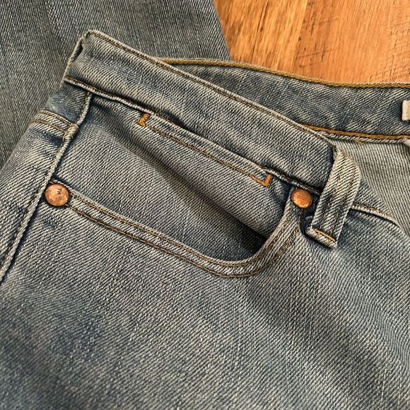 Tommy Hilfiger Women’s Size 14 Hipster Denim Cotton Light Blue Jeans - Picture 11 of 11